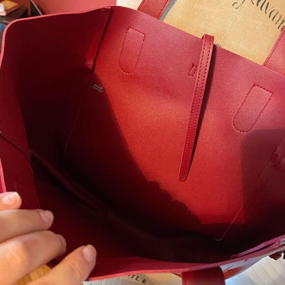 NO BRAND | burgundy laptop/tote bag NEW - Picture 4 of 6